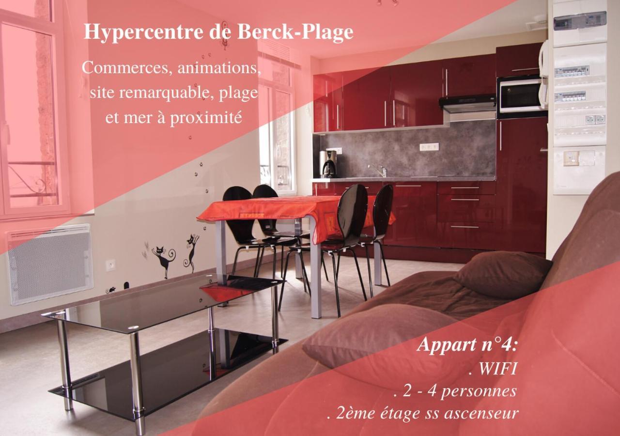 Appart 2-4 Pers Berck-Plage Hyper-Centre מראה חיצוני תמונה